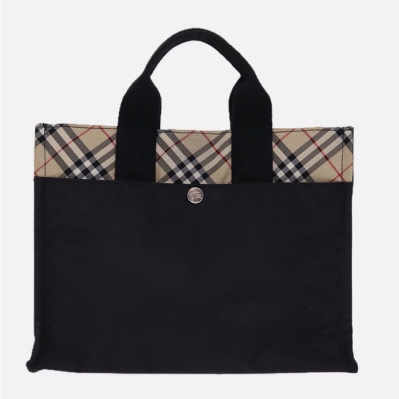 Burberry nova check nylon tote handbag - Picture 2 of 16